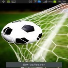 Förutom levande bakgrundsbild till Android Spectrum ström, ladda ner gratis live wallpaper APK Soccer andra.