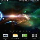 Förutom levande bakgrundsbild till Android Neon ström, ladda ner gratis live wallpaper APK Space explorer 3D andra.
