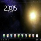 Förutom levande bakgrundsbild till Android Bullet ström, ladda ner gratis live wallpaper APK Space HD andra.