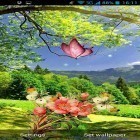 Förutom levande bakgrundsbild till Android Fairy forest by Iroish ström, ladda ner gratis live wallpaper APK Spring butterflies andra.