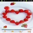 Förutom levande bakgrundsbild till Android Doberman ström, ladda ner gratis live wallpaper APK Strawberry andra.