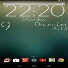Förutom levande bakgrundsbild till Android Lotus by villeHugh ström, ladda ner gratis live wallpaper APK Super clock andra.