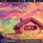 Förutom levande bakgrundsbild till Android Santa 3D ström, ladda ner gratis live wallpaper APK Sweet home andra.