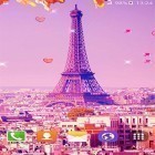Förutom levande bakgrundsbild till Android Wind turbines 3D ström, ladda ner gratis live wallpaper APK Sweet Paris andra.