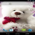 Förutom levande bakgrundsbild till Android Peacock feather ström, ladda ner gratis live wallpaper APK Teddy bear HD andra.
