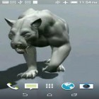 Förutom levande bakgrundsbild till Android Cartoon night town 3D ström, ladda ner gratis live wallpaper APK Tiger by Lorens Gamlis andra.