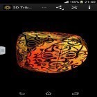Förutom levande bakgrundsbild till Android Halloween pumpkins ström, ladda ner gratis live wallpaper APK Tribal sun 3D andra.