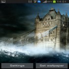 Förutom levande bakgrundsbild till Android Cool technology ström, ladda ner gratis live wallpaper APK Tsunami andra.