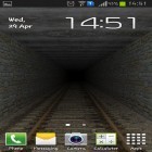 Förutom levande bakgrundsbild till Android Sunny forest ström, ladda ner gratis live wallpaper APK Tunnel 3D andra.