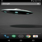 Förutom levande bakgrundsbild till Android Crazy dog ström, ladda ner gratis live wallpaper APK UFO 3D andra.