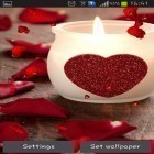 Förutom levande bakgrundsbild till Android Elements of design ström, ladda ner gratis live wallpaper APK Valentines Day: Candles andra.