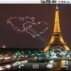 Förutom levande bakgrundsbild till Android Mountain weather ström, ladda ner gratis live wallpaper APK Valentine's Day: Fireworks andra.