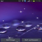Förutom levande bakgrundsbild till Android Magic by Art LWP ström, ladda ner gratis live wallpaper APK Water drops andra.