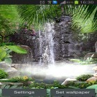 Förutom levande bakgrundsbild till Android My beach HD ström, ladda ner gratis live wallpaper APK Waterfall 3D andra.