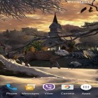Förutom levande bakgrundsbild till Android White rose ström, ladda ner gratis live wallpaper APK Winter 3D andra.
