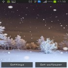 Förutom levande bakgrundsbild till Android Woody land ström, ladda ner gratis live wallpaper APK Winter forest andra.