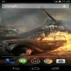 Förutom levande bakgrundsbild till Android Fireworks ström, ladda ner gratis live wallpaper APK World of tanks andra.